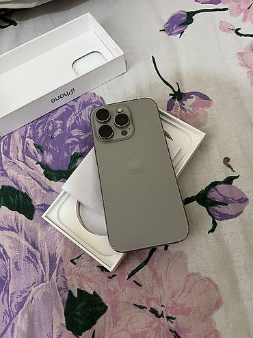 IPhone 16 Pro, Б/у, 256 ГБ, Desert Titanium, 90 %