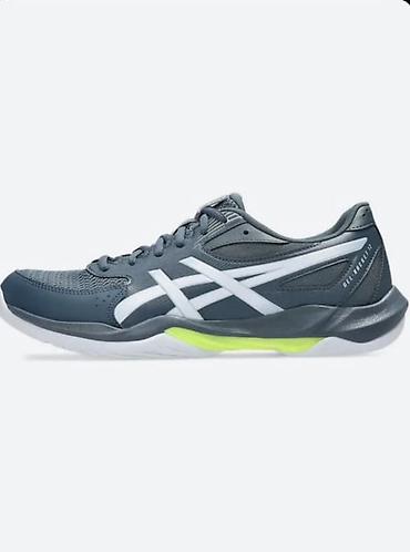 Жеке буюмдар: Эркектердин кроссовкасы, 44, Asics, Жаңы, түсү - Боз — 2