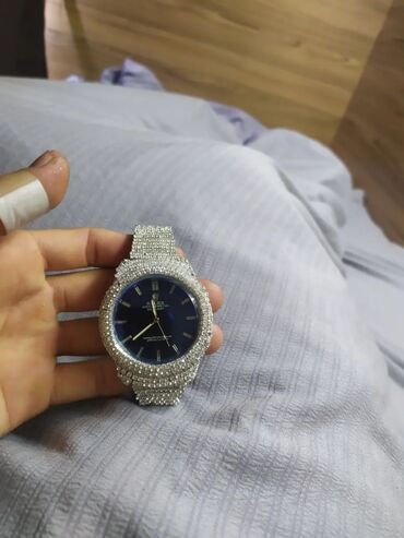 Классические часы: Классические часы часы, Rolex, Серебро, Мужские, Б/у