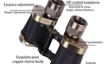 Binokllar: Binokl Mauser. Binokl açıq idman və ovçuluq sevənlər üçün həssas — 3