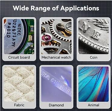 Канцтовары: Цифровой микроскоп для просмотра мелких объектов 500-кратное — 10