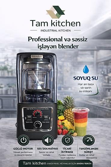 Tam Kitchen – Professional və səssiz işləyən blender - Səs lalafo.az -da Tam Kitchen – Professional və səssiz işləyən blender - Səs