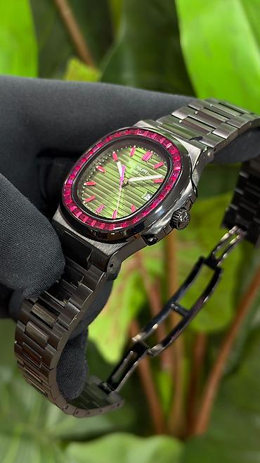 qaş daş: Yeni, Qol saatı, Patek Phillipe, rəng - Qara — 5