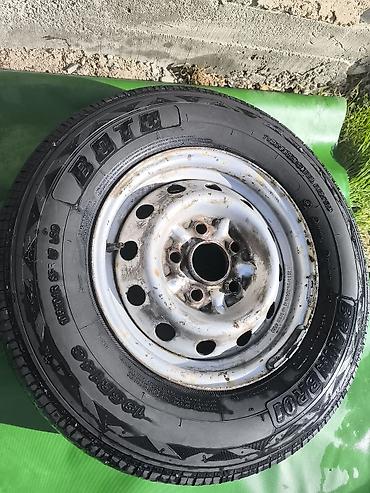 r13 4100: Шина BOTO Domin8r B01 на штампованном диске R14 - Размер: 195 R14C — 2