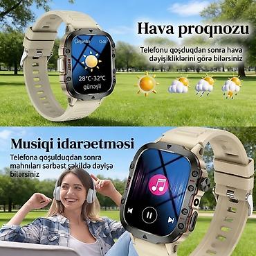 Smart saatlar: Yeni, Smart saat, Sensor ekran, rəng - Qara — 10