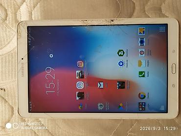 samsung tablet qiymetleri: Salam galaxy tab E plansetidir 8gb. Ekraninda catlar var islemesjne — 2