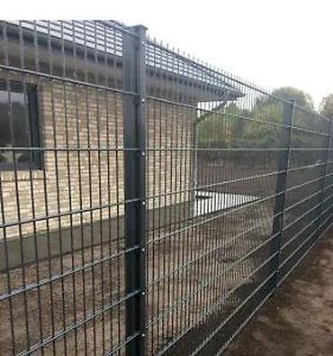 Proizvodi od rolovanog metala, metalni kanali: Panelna ograda 2d 203x250 6/5/6 mm. Panel 2d 203x250 6/5/6 mm cink+pvc — 15