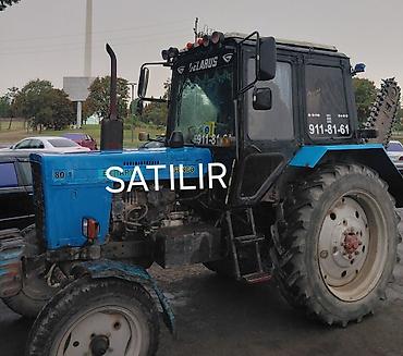 BELARUS 80.1 traktor – xəndəkqazan (trençer) avadanlığı ilə - Model