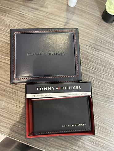 Кошельки: Кошелек, Tommy Hilfiger, Натуральная кожа, Мужские, Новый — 1