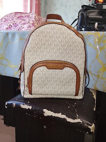 Аксессуары: Оригинал Рюкзак Michael Kors Jaycee MD Zip Backpack - Модель — 6