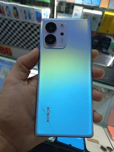 Honor 80 SE, Б/у, 256 ГБ, цвет - Голубой, 2 SIM