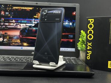 Poco: Poco X4 Pro 5G, Б/у, 256 ГБ, цвет - Черный, 2 SIM — 2