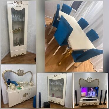 televizor şkafı: Masa və oturacaqlar, Dolab, TV stend