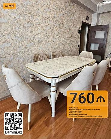 Ev və bağ: Masa Dəsti – LA MINI - Model kodu: 3193 - Komplekt: Açıla bilən masa — 1