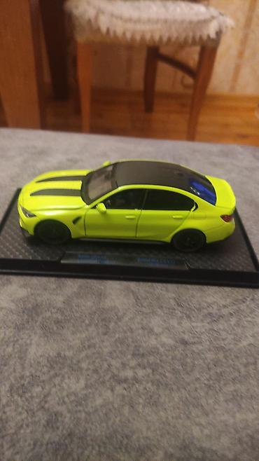 1: BMW M3 Competition (G80) 1:32 die-cast model avtomobil – kolleksiya — 2