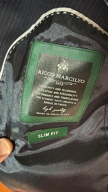 cins dest: Ricco MarcilYo üçlü kostyum dəsti – slim fit - Brend: Ricco MarcilYo — 3