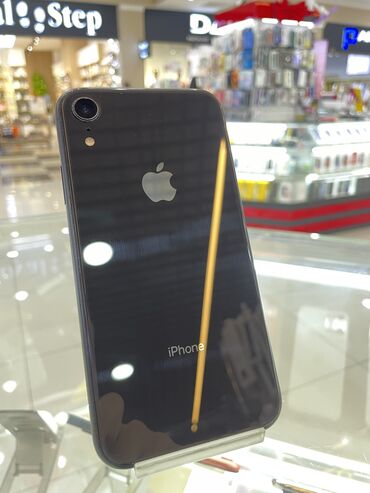iphone xr price in kyrgyzstan: IPhone Xr, Б/у, 64 ГБ, Черный, 82 %