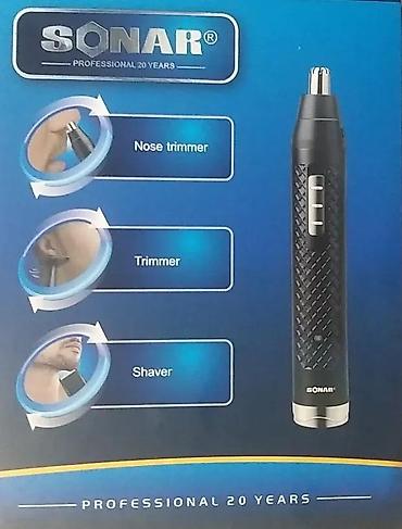 sto za pc: Trimer za nos i uši Sonar 3/1 SN-700 NOVO. Opis proizvoda: Lepo — 3