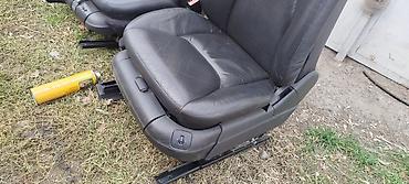 Сиденья: Комплект сидений, Кожа, Mercedes-Benz 2001 г., Б/у, Оригинал, Германия — 6