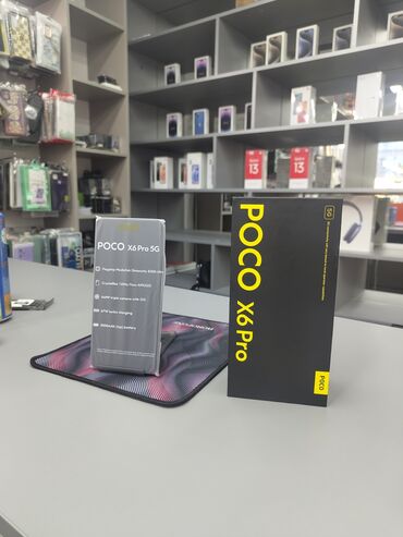 xiaomi poco x6 pro: Poco X6 Pro 5G, Новый, 512 ГБ, цвет - Черный, В рассрочку, 2 SIM