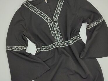 sukienki czarne eleganckie na wesele: Dress, 3XL (EU 46), condition - Good