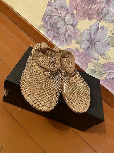кр секс: Женские сетчатые балетки/чулочные туфли с кристаллами одевала 2 раза — 4