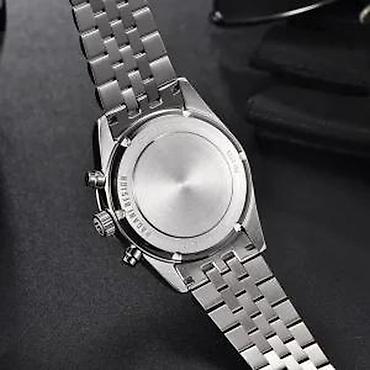 Ručni satovi: PAGANI DESIGN PD-1775 - 37.5mm - Plava - Seiko VH64 Potpuno nov muški — 6