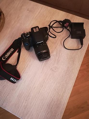 canon satış: Canon 650 D markalı fotoaparat. Kontakthomedan alınmışdı. az İstifade — 3