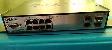 Modemlər və şəbəkə avadanlıqları: D-Link xStack DES-3200-10 idarəolunan switch - Model: DES-3200-10 — 2