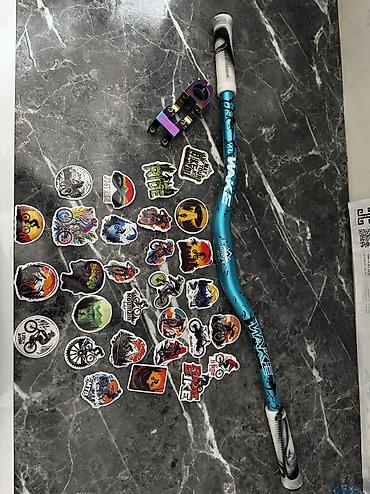 Velosiped ehtiyyat hissələri: TEMUDAN UCUZ!! İŞLƏNMƏMİŞ!!! Gidon Mavi WAKE-22 Azn Gidon boğazı — 3