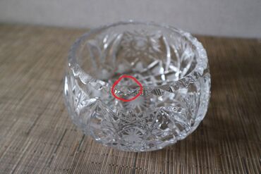 Вазы: Винтажные хрустальные вазы ( нюанс: у каждой скол на горлышке) — 19