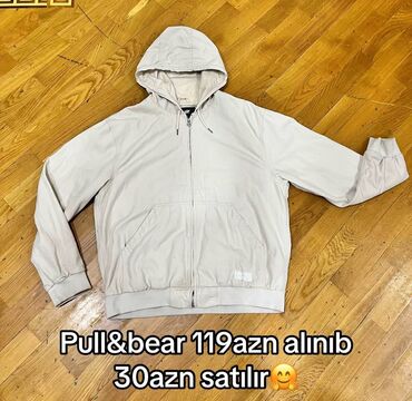 qadin paltolari ve qiymetleri: Plaş Pull and Bear, XL (EU 42), rəng - Bej