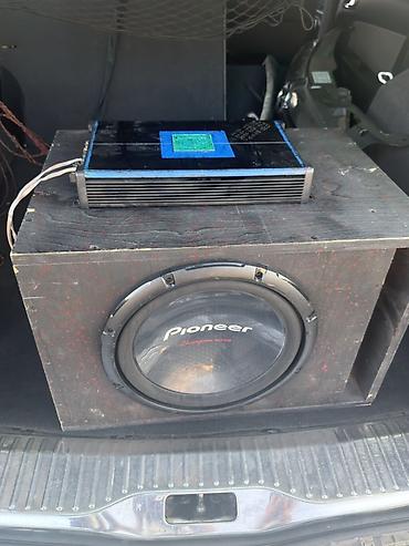 Avtomobil üçün audio dəst: Pioneer subwoofer + Massive MS-B4000.4K
