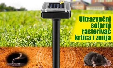 Oprema i sredstva za zaštitu: Solarni rasterivac stetocina novo protiv zmija i glodara akcija cene — 8