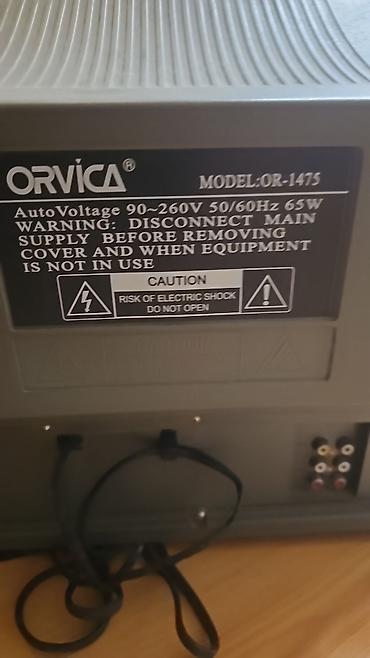 plazma telvizor: Məhsul: 2 ədəd televizor 1) ORVICA OR-1475 (CRT, Multi System) - — 1