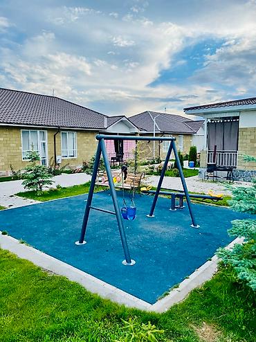 Иссык-Куль 2026: Коттедж, Коттедж в ЦО Palm Beach (Палм Бич) ЦО Palm Beach, Чок-Тал, Детская площадка, Парковка, стоянка, Охраняемая территория — 15