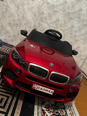 Детский электромобиль-купе в стиле BMW, красный металлик. Основные
