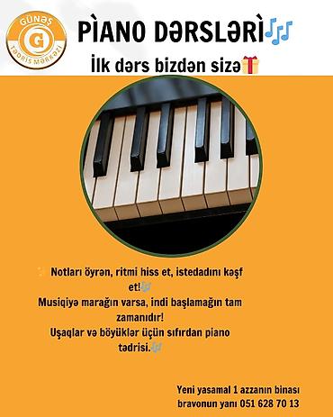 python dərsləri: Piano dərsləri – Güneş Tədris Mərkəzi - 6, 7, 8 mart tarixlərində 3 — 2