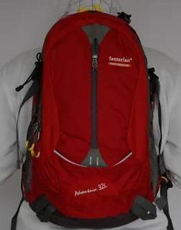 Sportske torbe i rančevi: Planinarski ranac Senterlan Adventure 32L – crveni - Zapremina: 32 — 12