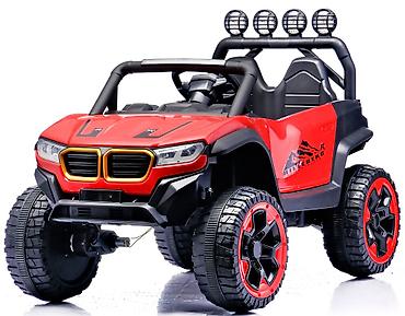k3 jakne: 030410 Džip BMW 12V Crveni Crveni džip na akumulator za decu sa — 1