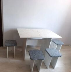 Кухонные столы: Кухонный стол, Новый, Угловой, Нераскладной — 20