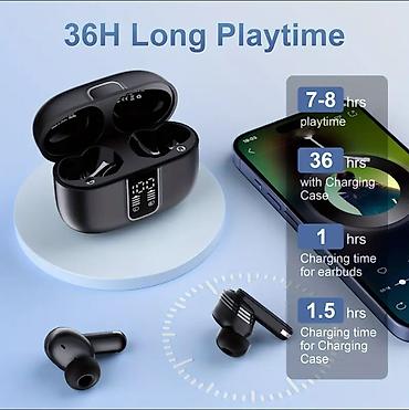 hoco eq34 plus: Беспроводные наушники, TWS стереогарнитура, сенсорное управление — 1