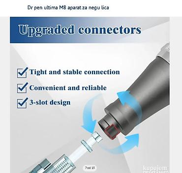 interfoni novi sad: Dr.pen Ultima M8 – profesionalni dermapen za negu lica - Električni — 3