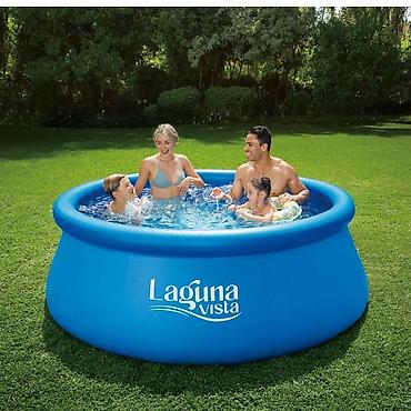 Спорт жана эс алуу: Бассейн надувной Laguna Vista 244 × 76 см 3700 сом 😍 с доставкой - — 3