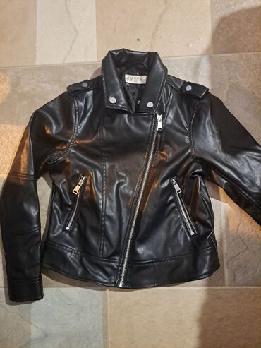 kacket new york: H&M, Leather jacket, 128-134