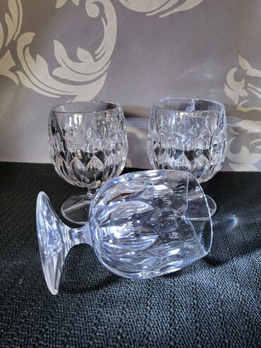 Čaše: Case nove,kristal,rucni rad Nachtmann Nemacka za zestoko pice 80te — 6