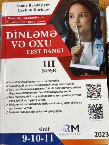 ответы банк тестов по русскому языку 1 часть абитуриент 2001: Məhsul: “Dinləmə və Oxu – Test Bankı” (III nəşr) Müəlliflər: Samir