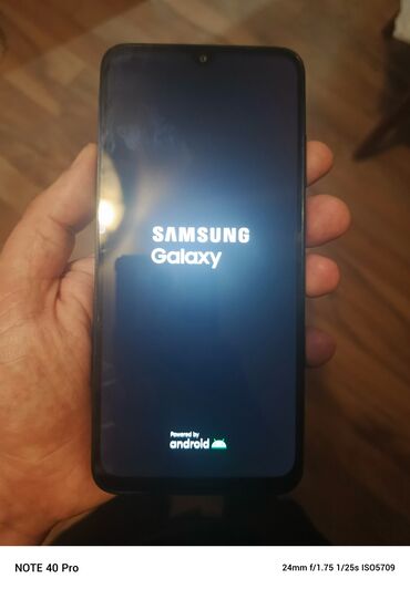 sim kredit: Samsung Galaxy A05s, цвет - Черный, Сенсорный, Отпечаток пальца, Две SIM карты