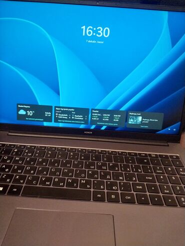 Digər noutbuklar və netbuklar: HONOR noutbuk - Prosessor: 12-ci nəsil Intel Core i5-12450H (8 nüvə — 3