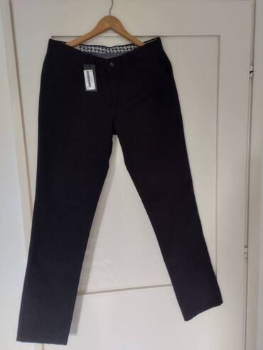 maslinasto zelene pantalone kombinacije muske: NOVO Crne slim fit pantalone broj 31, poluobim struka 42cmdužina